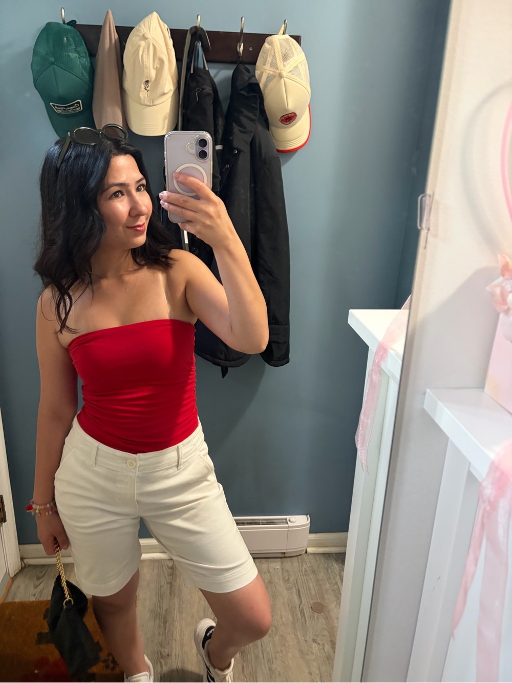LOFT White Women's Pants with Clean Waistband